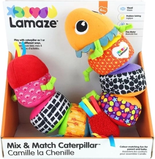 TOMY Lamaze mešalna gosenica Mix and Match
