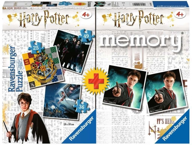 Ravensburger sestavljanka Harry Potter 3v1 za otroke