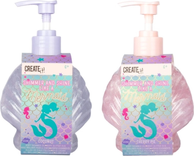 Create It! bleščeči gel za telo Mermaid