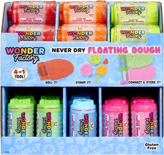 Wonder Factory modelirni pesek in masa Never Dry - 1 kos