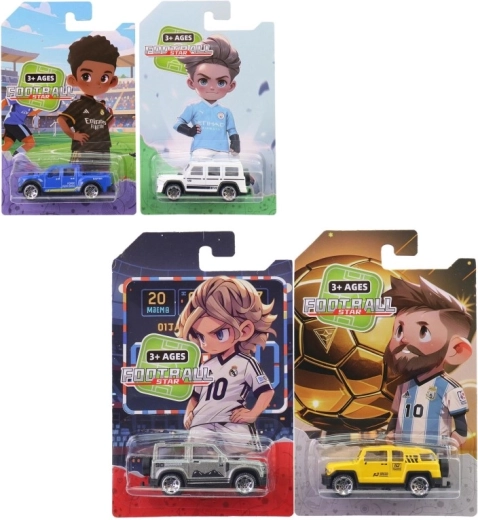 Kovinski avtomobilček 1:64 na kartici 7 cm