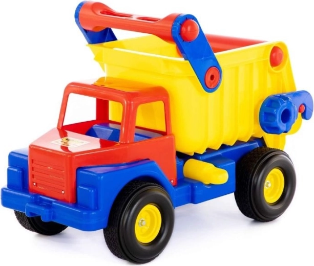 Plastični prekucnik z gumiranimi kolesi za otroke