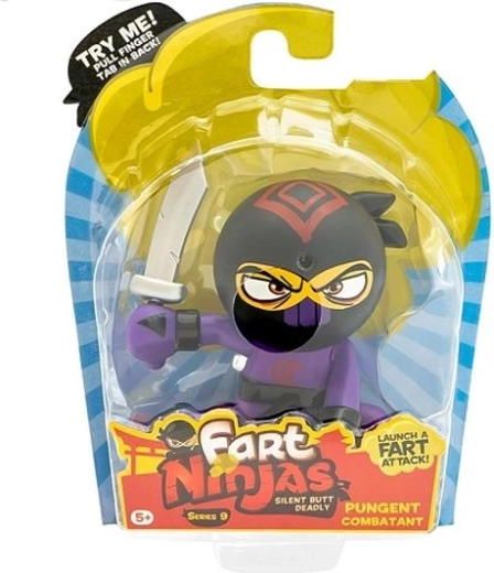 Fart Ninjas figurica z zvokom Pungent combatant (serija 9)