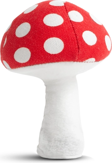 Tekstilna okrasna goba 16 cm