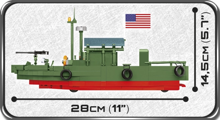 Construction Set Patrol Boat PBR River Mk II 1:35