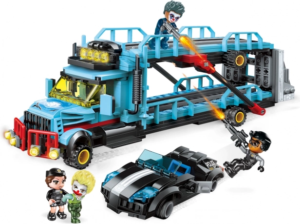 Qman Police Battle Force napad na kamion sestavljanka