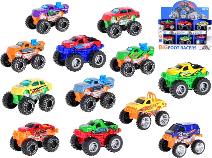 Kovinski terenski avto na vztrajnik 7,5–8,5 cm