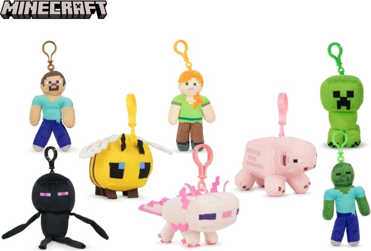 Minecraft plišasti obesek za ključe 12 cm