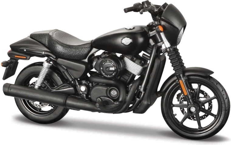 Maisto Harley-Davidson Street 750 2015 motocikel 1:18 mat črn