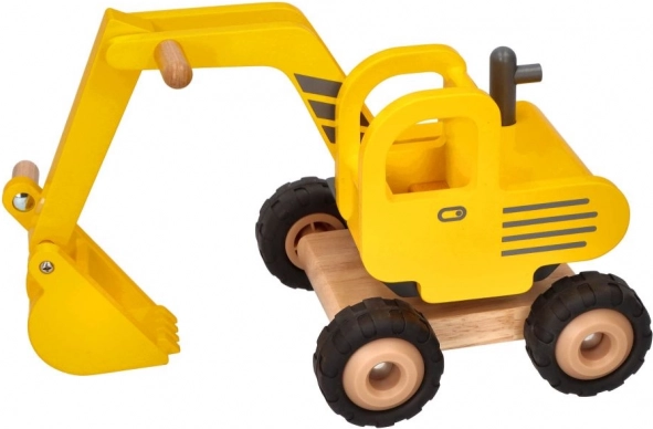 Wooden Excavator Toy