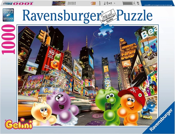 Ravensburger puzzle Gelini na Times Square 1000 kosov