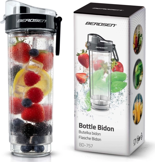 Športna plastenka z ustnim nastavkom 570 ml BERDSEN