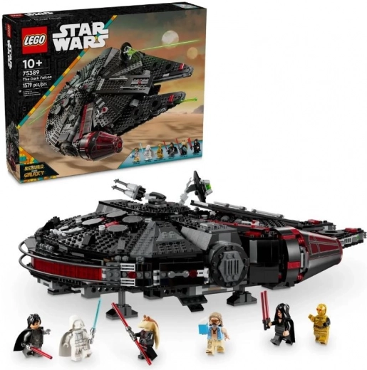 lego star wars mračni sokol millennium 75389 komplet vesoljske ladje