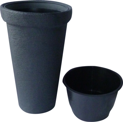 Cvetlični lonec Classic Tower, antracit