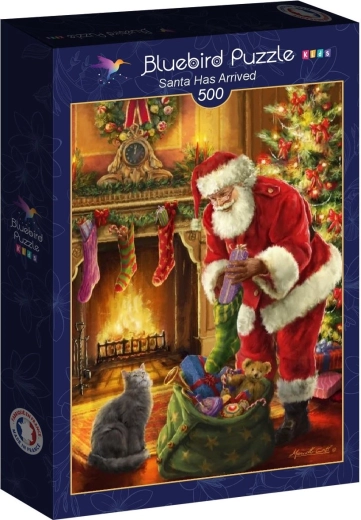 Puzzle Bluebird »Božiček je že prispel« 500 koščkov