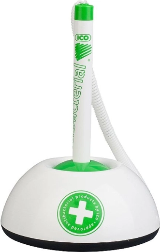 Kemični svinčnik v stojalu z antibakterijsko obdelavo ICO