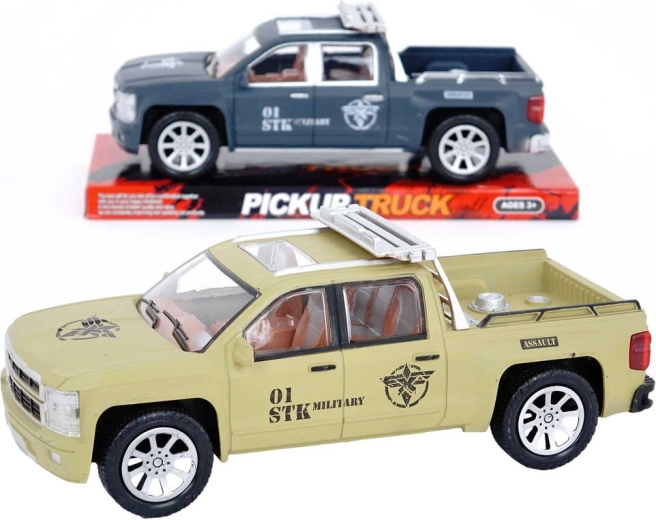 Plastic pick-up toy car with pull-back drive 26 cm - 1 piece