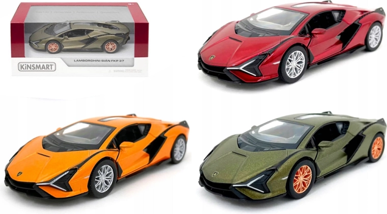 Kovinski model Lamborghini 1:40 z navijalnim pogonom Pull Back