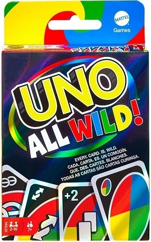 Mattel Uno All Wild – kartaška igra