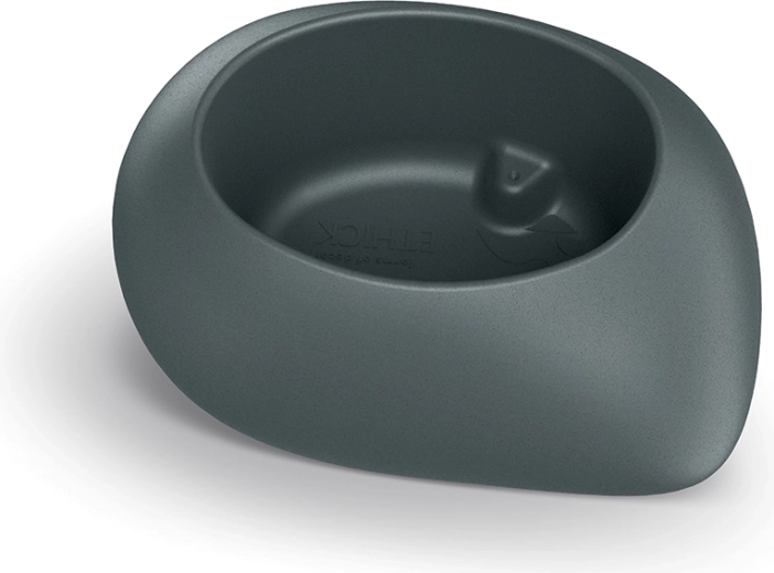 Lonec za rože YEKE 40 cm grafit – sodoben plastičen okrasni lonček