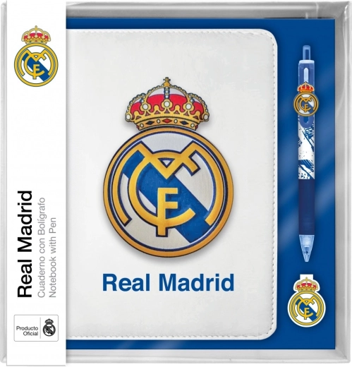 Komplet beležka z 10-barvnim pisalom REAL MADRID