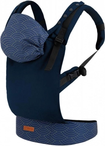 Ergonomska nosilka MoMi COLLET – Modra