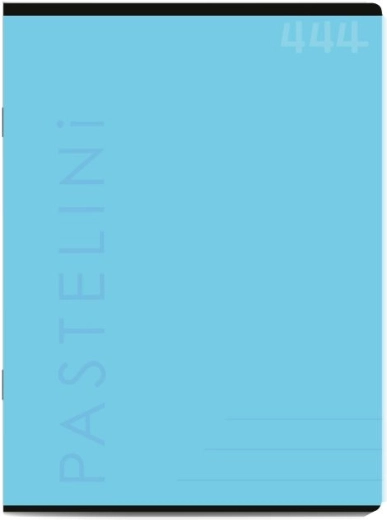 Zvezek A4 PASTELINI moder, črtni 40 listov