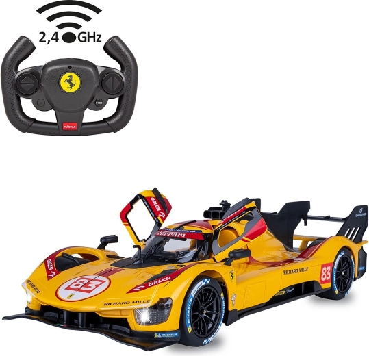 Daljinsko vodeni avtomobil JAMARA Ferrari 499P-N83 1:14 rumen