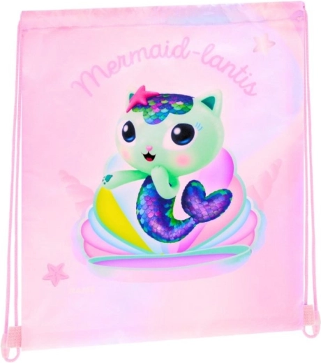 Športna vreča na hrbet Gabby's Dollhouse z motivom MerCat