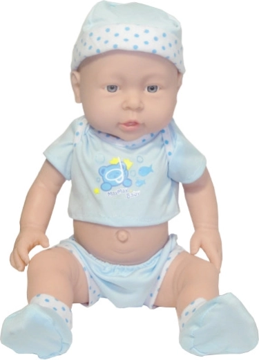 Punčka deček 40 cm z zvoki