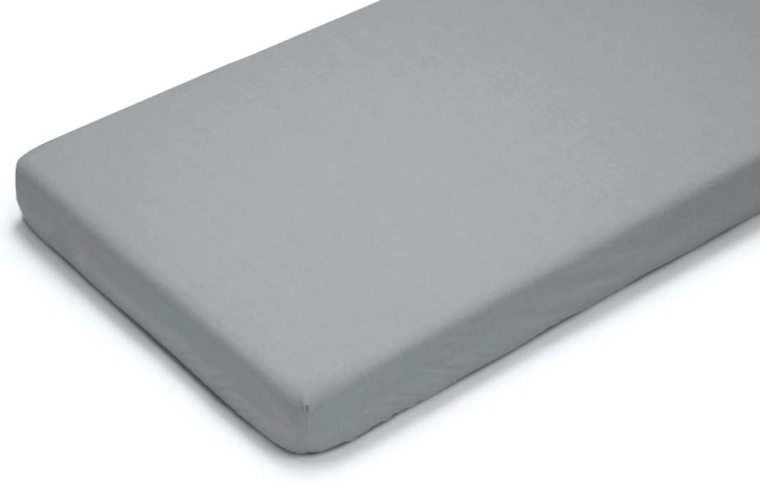 Petite&mars Soft Dream fitted sheet 120 × 60 cm grey