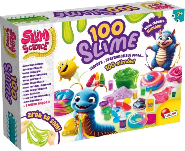 Slumi Science komplet za izdelavo 100 sluzov