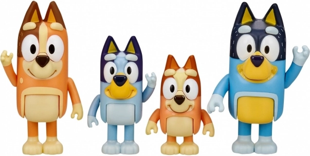 Bluey figurice – družinski 4‑paket