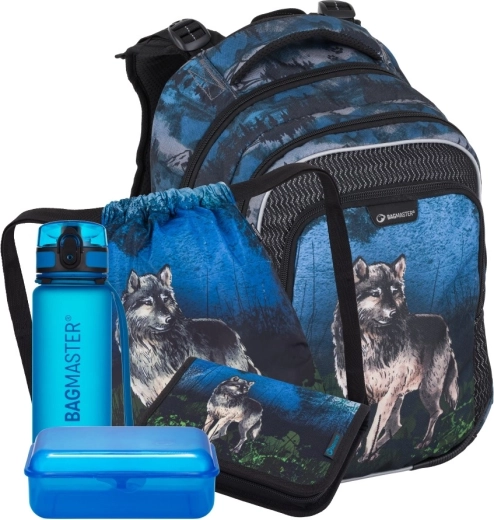 Bagmaster LUMI school set for first graders – wolf