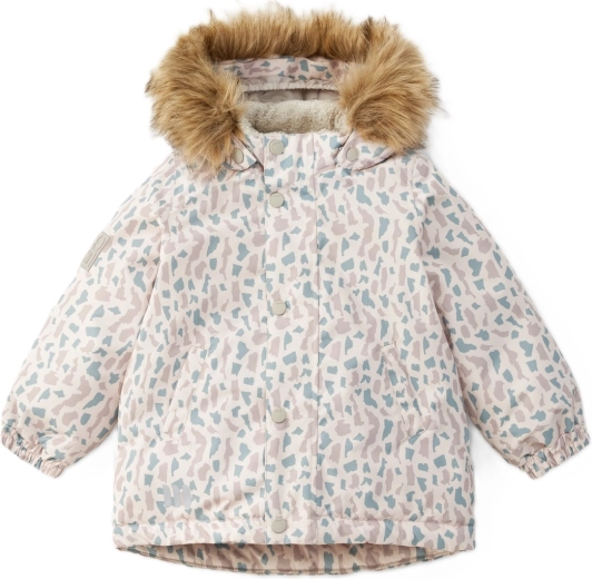 Otroška zimska jakna LEOKID Onni Frosty Flakes, velikost 98