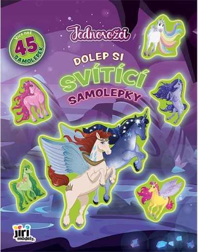 Dolepi si svetleče nalepke – Samorogi