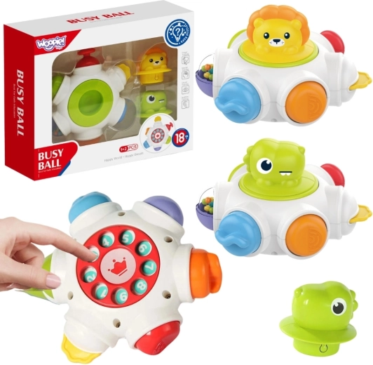WOOPIE BABY senzorična izobraževalna raketa 6 v 1