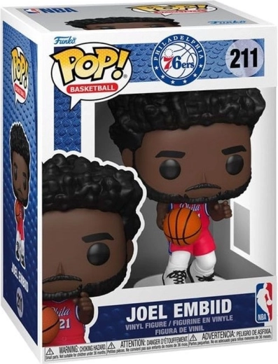 Funko Pop! Basketball NBA figurica Joel Embiid (Philadelphia 76ers) – 1 kos