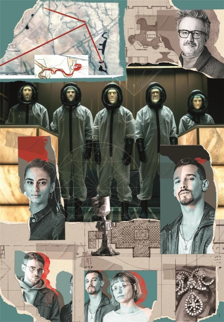 Sestavljanka 1000 koščkov LA CASA DE PAPEL Berlin – Gremo v akcijo