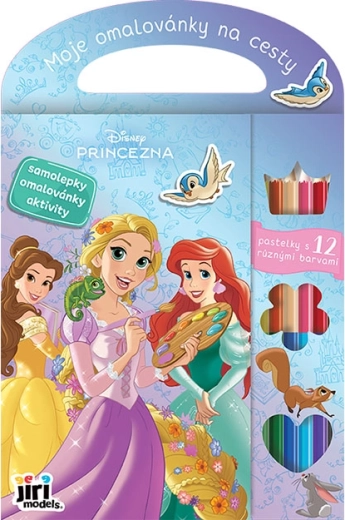 Moje potovalne pobarvanke Disney Princeske