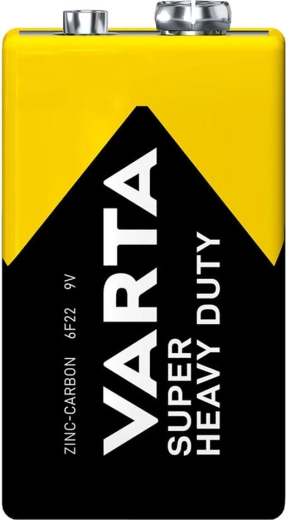 VARTA SuperLife 9V baterija 6F22 cinkova