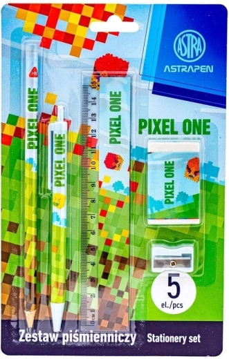 Astra pisalni komplet Pixel One – 5-delni set