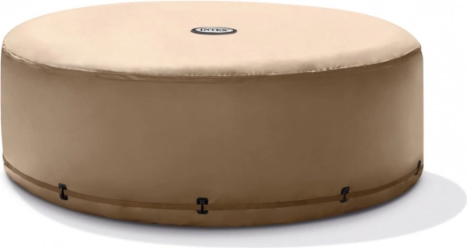 Napenljivi pokrov za masažno kad za 4 osebe – okrogla masažna kad