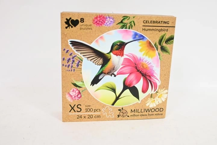 Milliwood wooden puzzle Celebrating – Hummingbird (100 pieces)