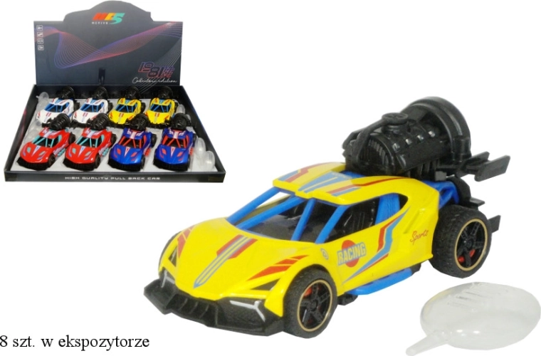 Dirkalni avto s kadilnim učinkom na vztrajnik