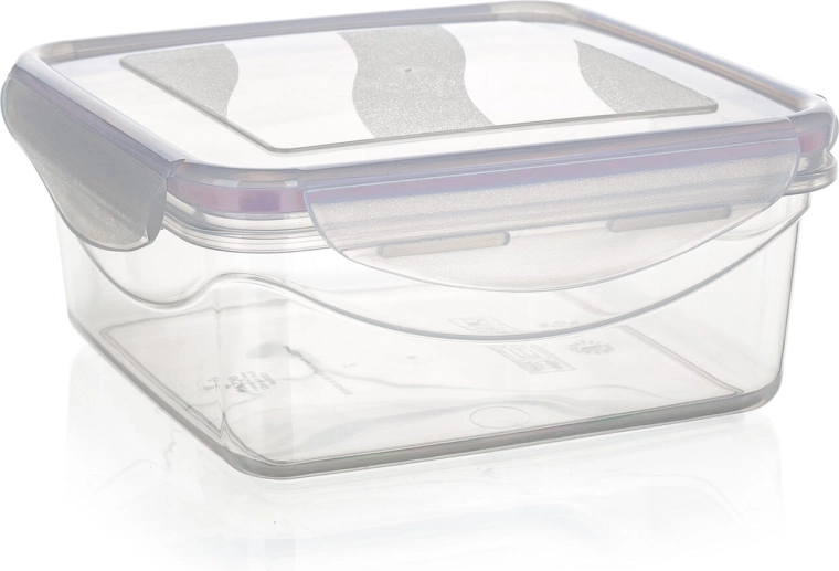 Hermetična kvadratna posoda LARA 1,2 l