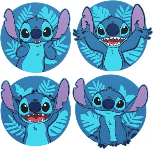 set silikonskih podstavkov disney stitch (4 kosi)