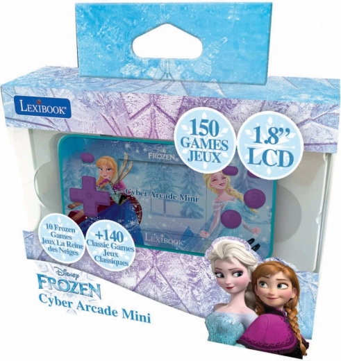 Lexibook žepna igralna konzola Frozen z 1,8-palčnim LCD-zaslonom (150 iger)