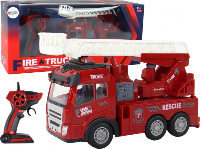 Reševalno gasilsko vozilo z daljinskim upravljanjem