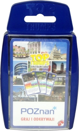Top Trumps Poznań – izobraževalna kartǎna igra o znamenitostih